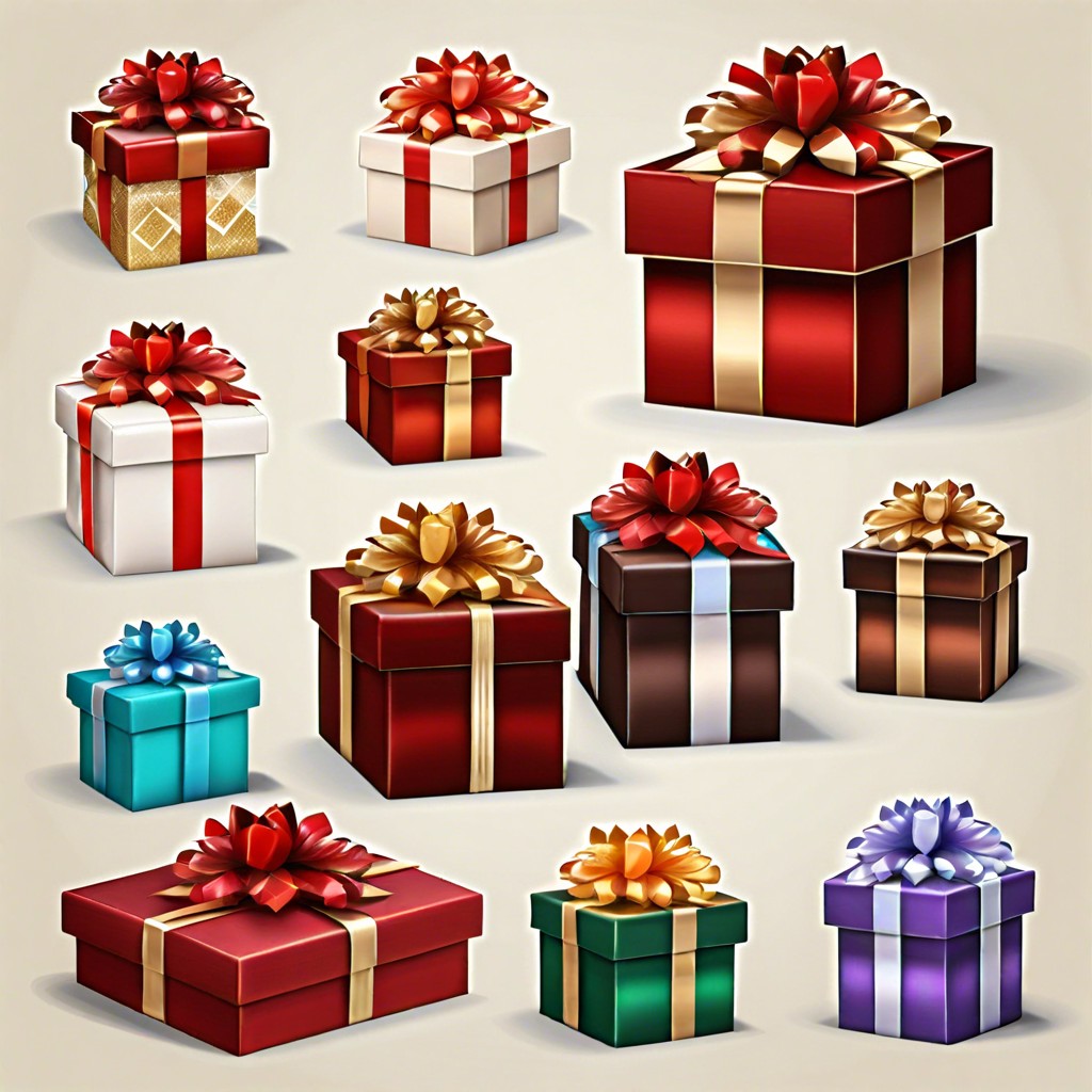 piled gift boxes