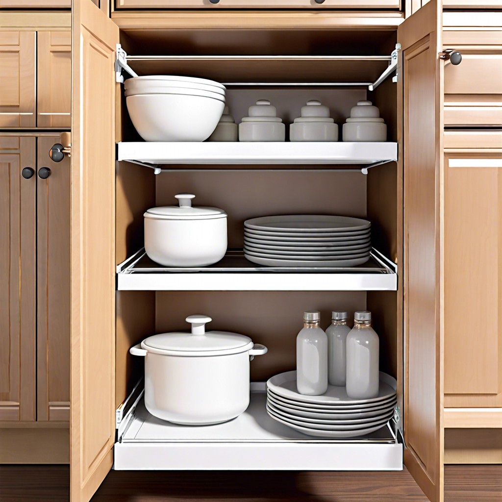 pull out shelf organizers