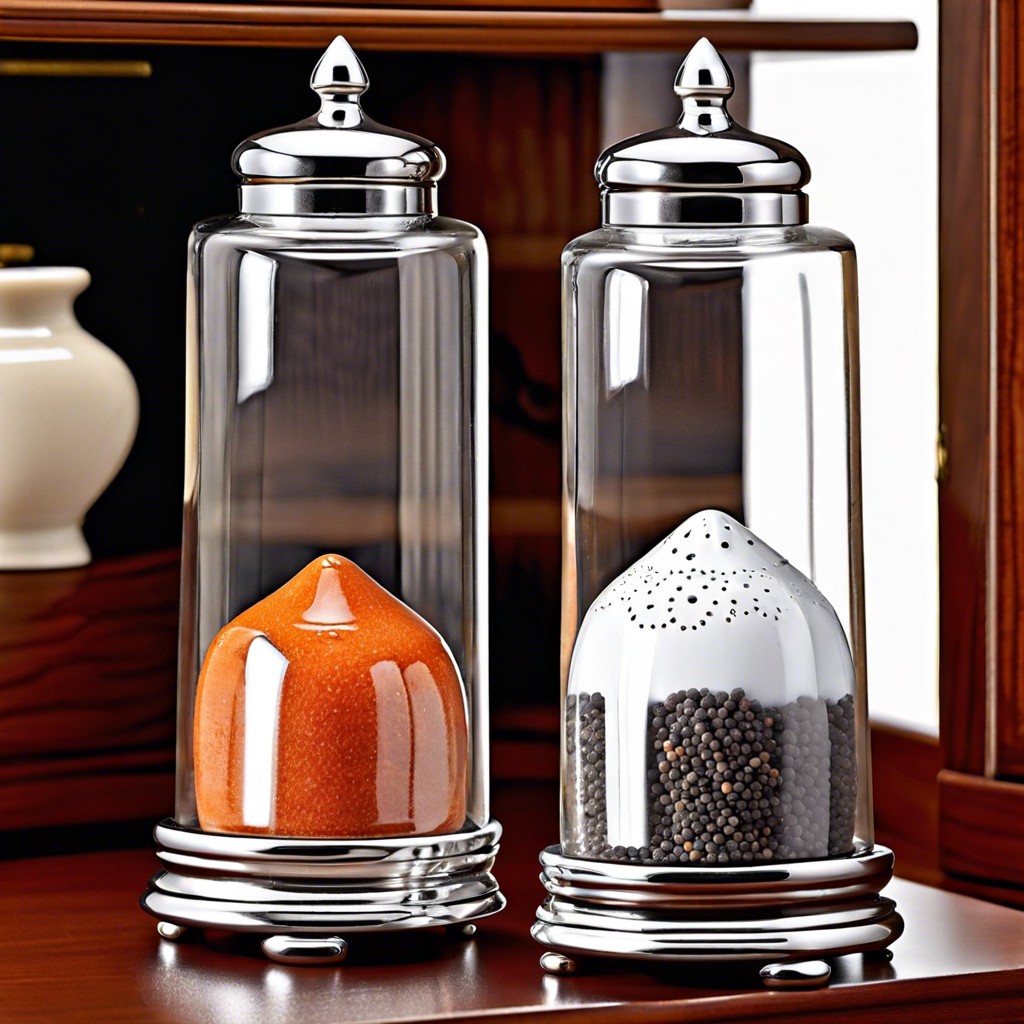 quirky salt and pepper shakers