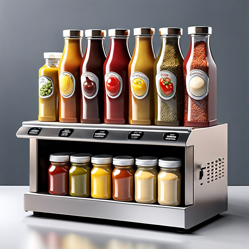 refrigerated condiment station