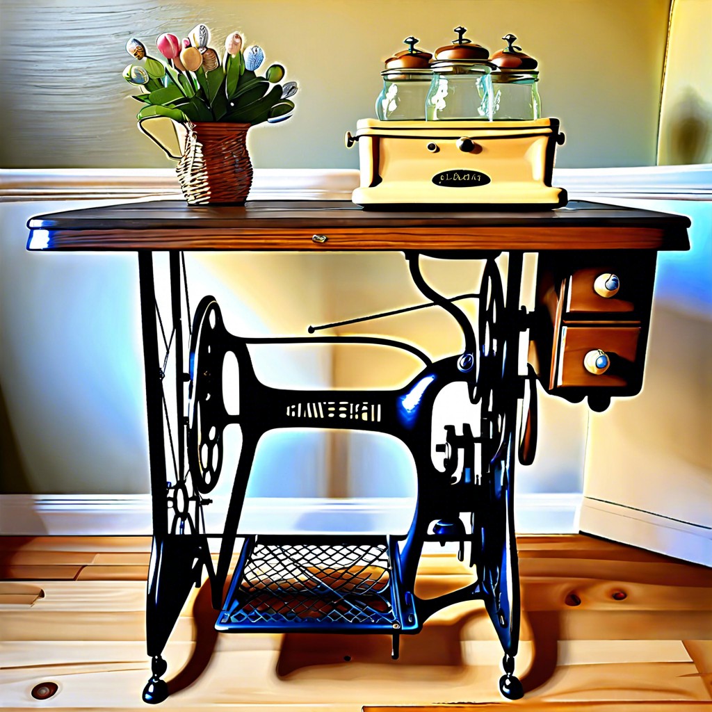 repurpose as a kitchen island with added counter and storage space