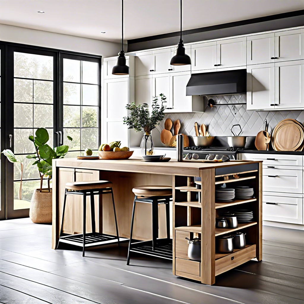 rolling kitchen island