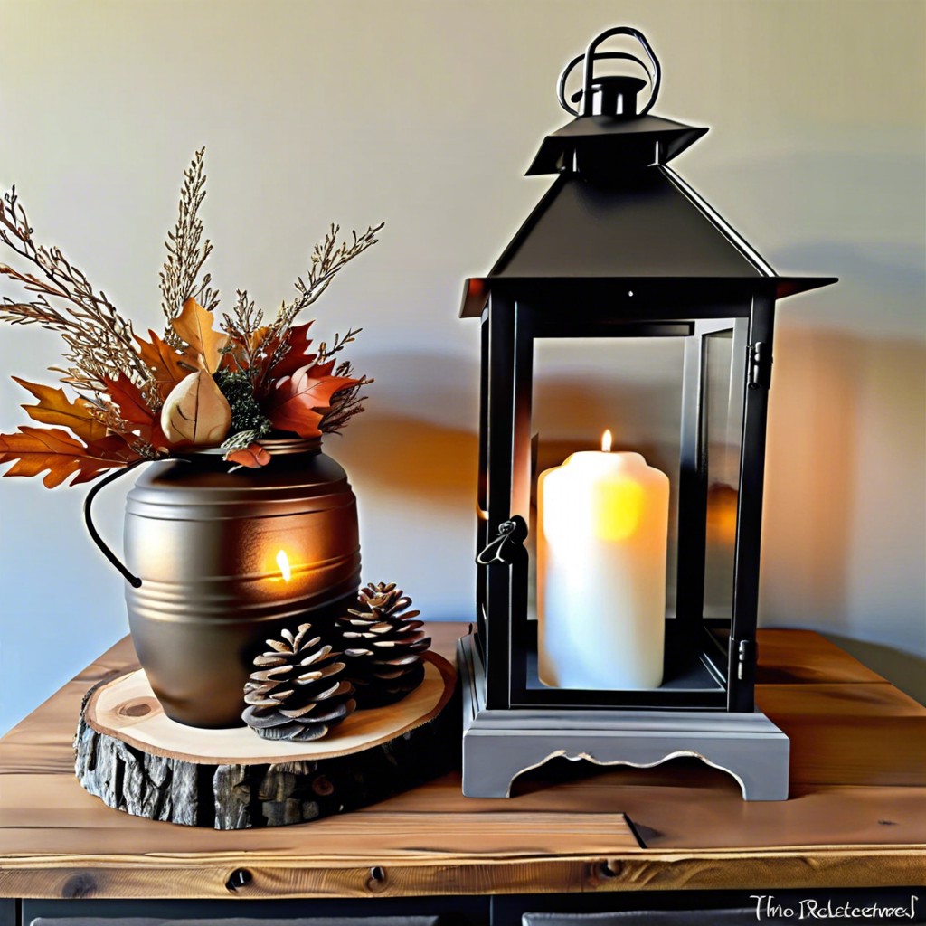 rustic lanterns