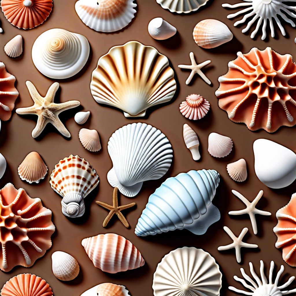 seashell and coral collections