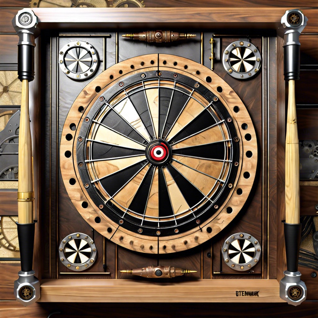 steampunk themed cabinet