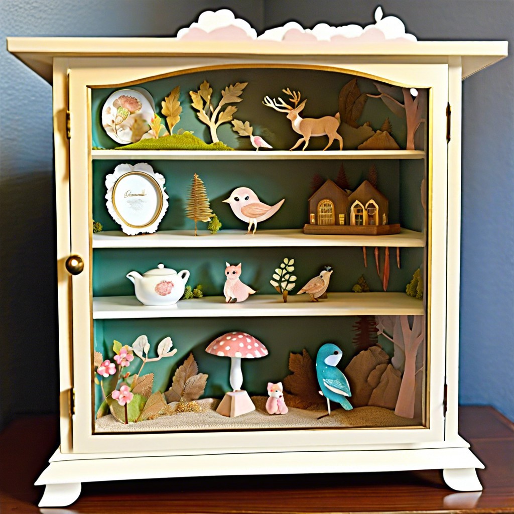 themed shadow boxes