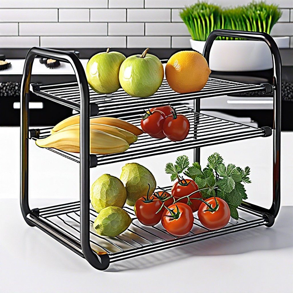 tiered cooling rack organizer