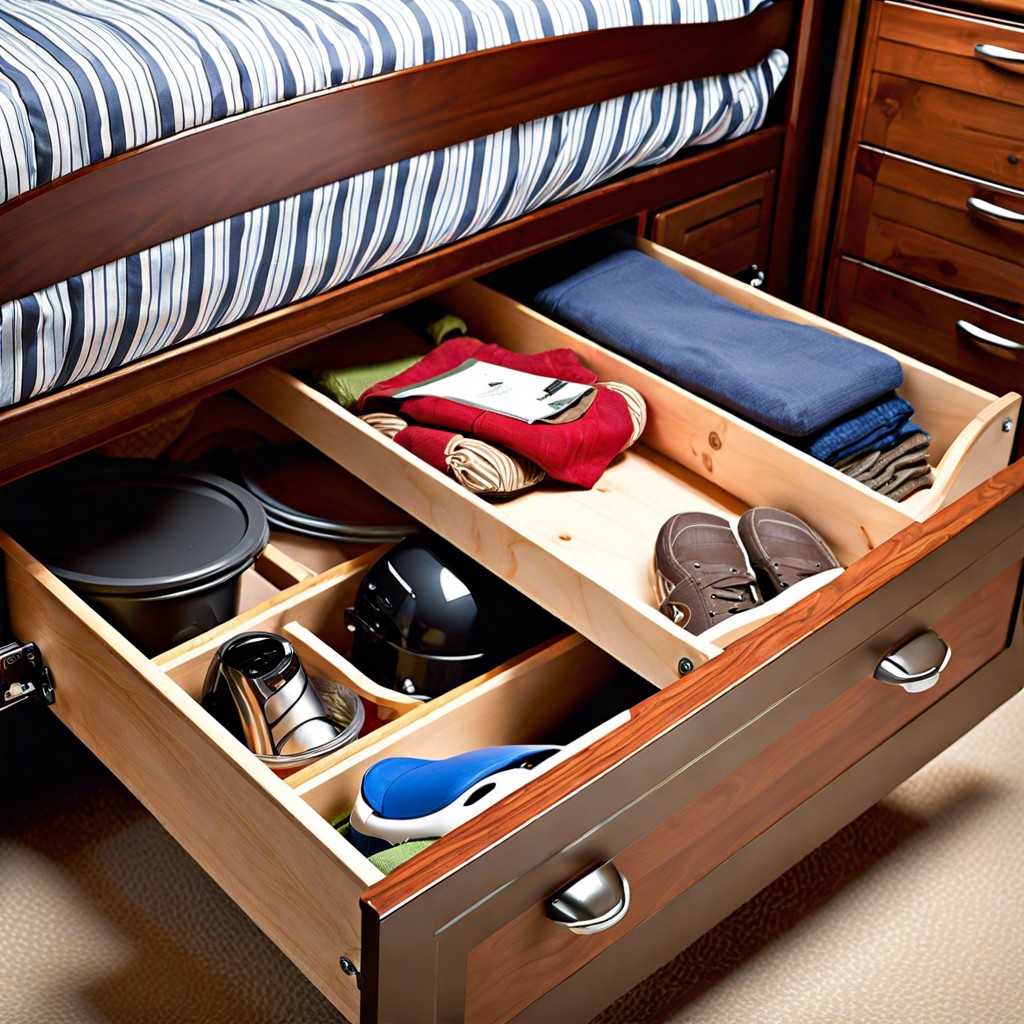 under bed storage drawers