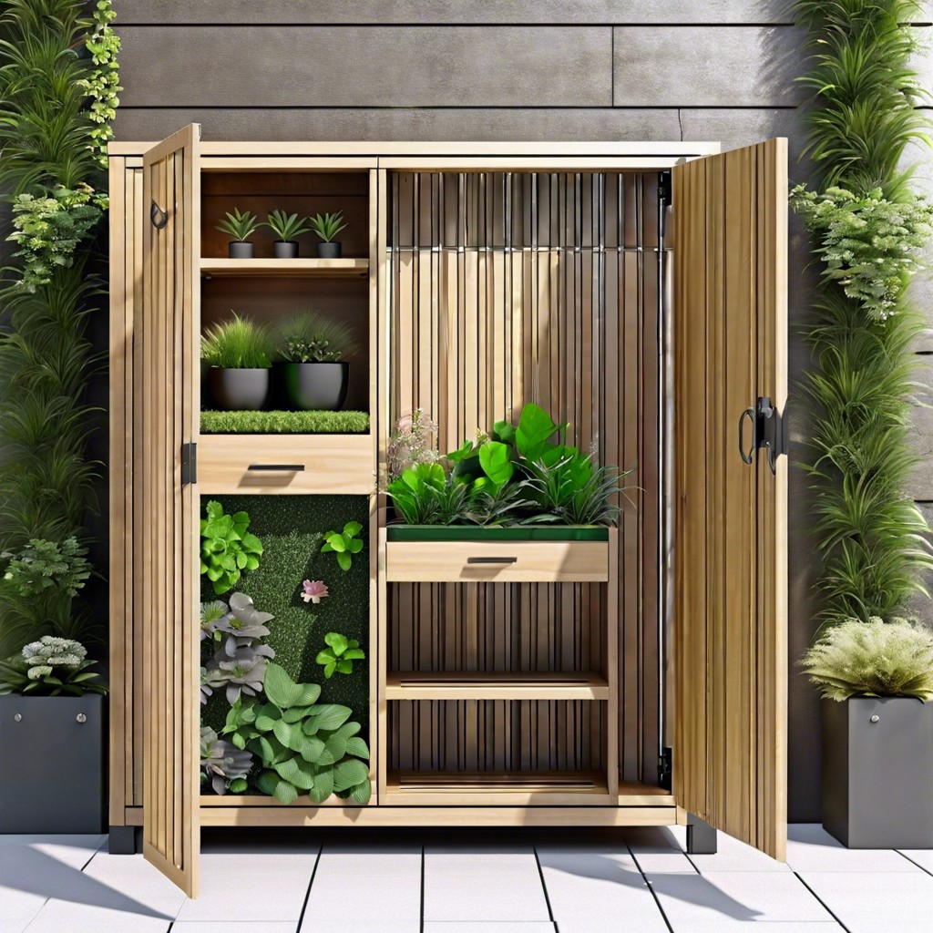 vertical garden cabinet