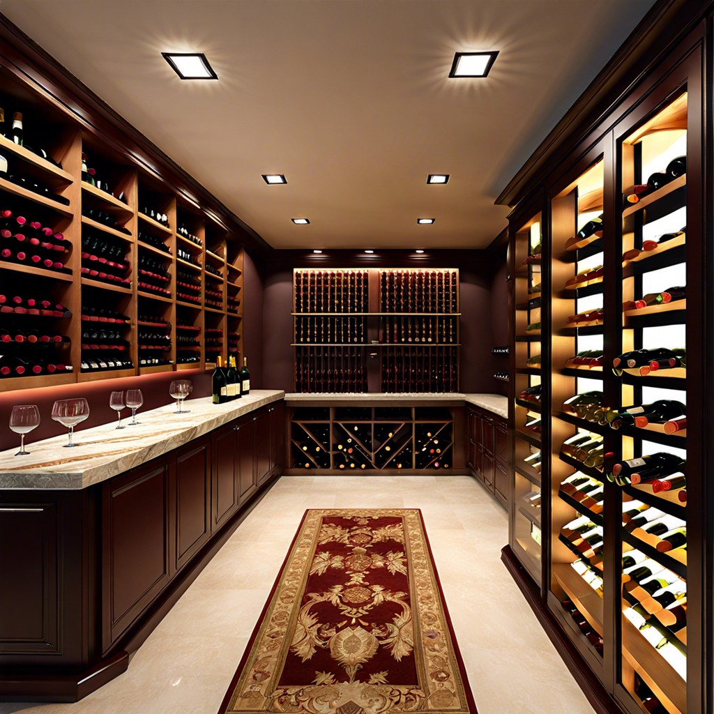 wine cellar combo bar