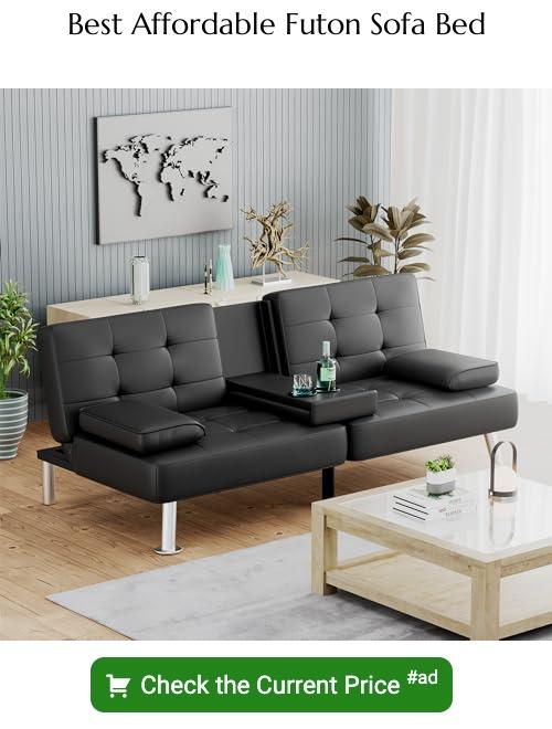affordable futon sofa bed