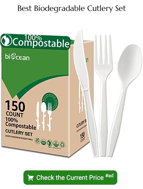 biodegradable cutlery set