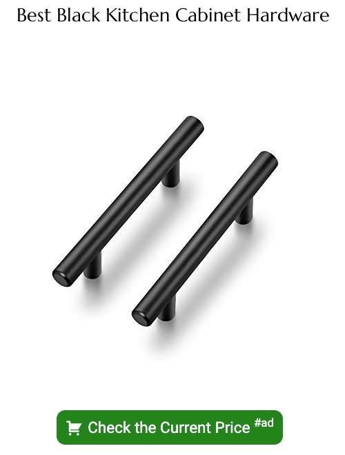 black kitchen cabinet hardware