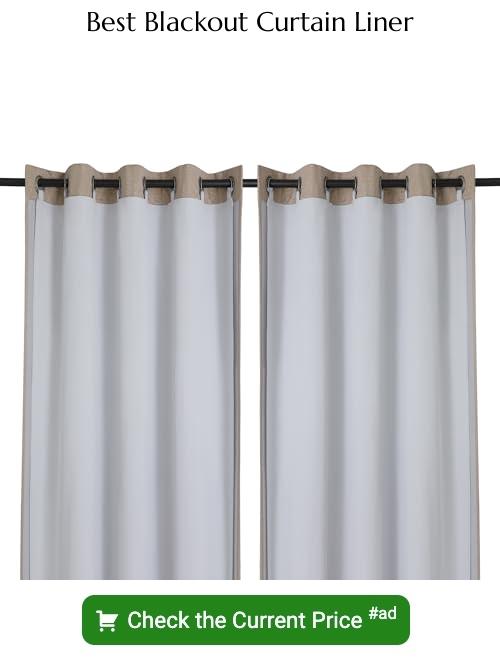 blackout curtain liner