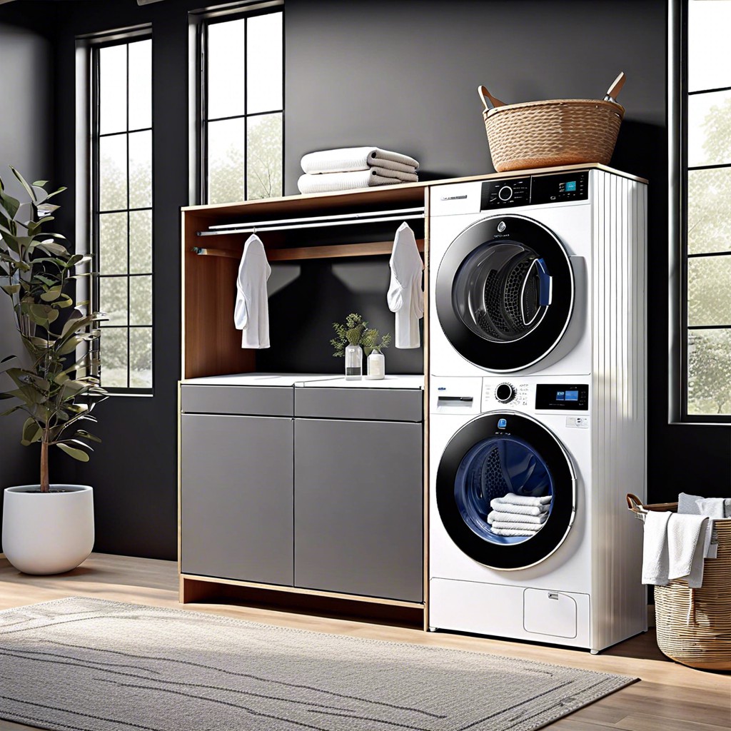 compact laundry sorting unit