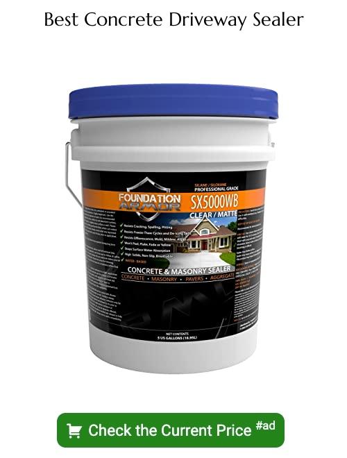 concrete driveway sealer