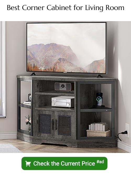 corner cabinet for living room