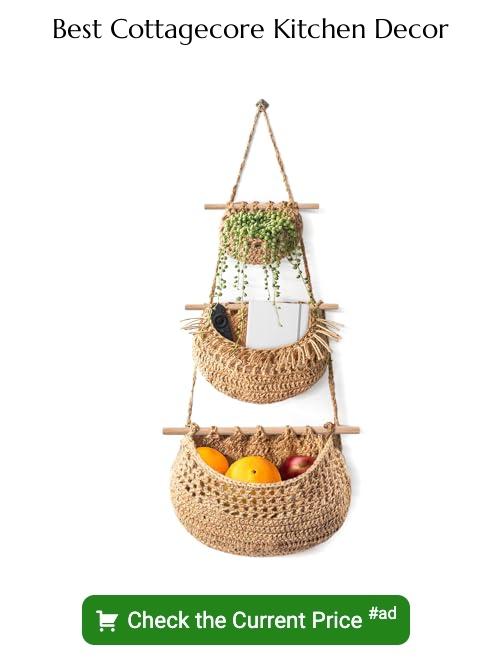 cottagecore kitchen decor