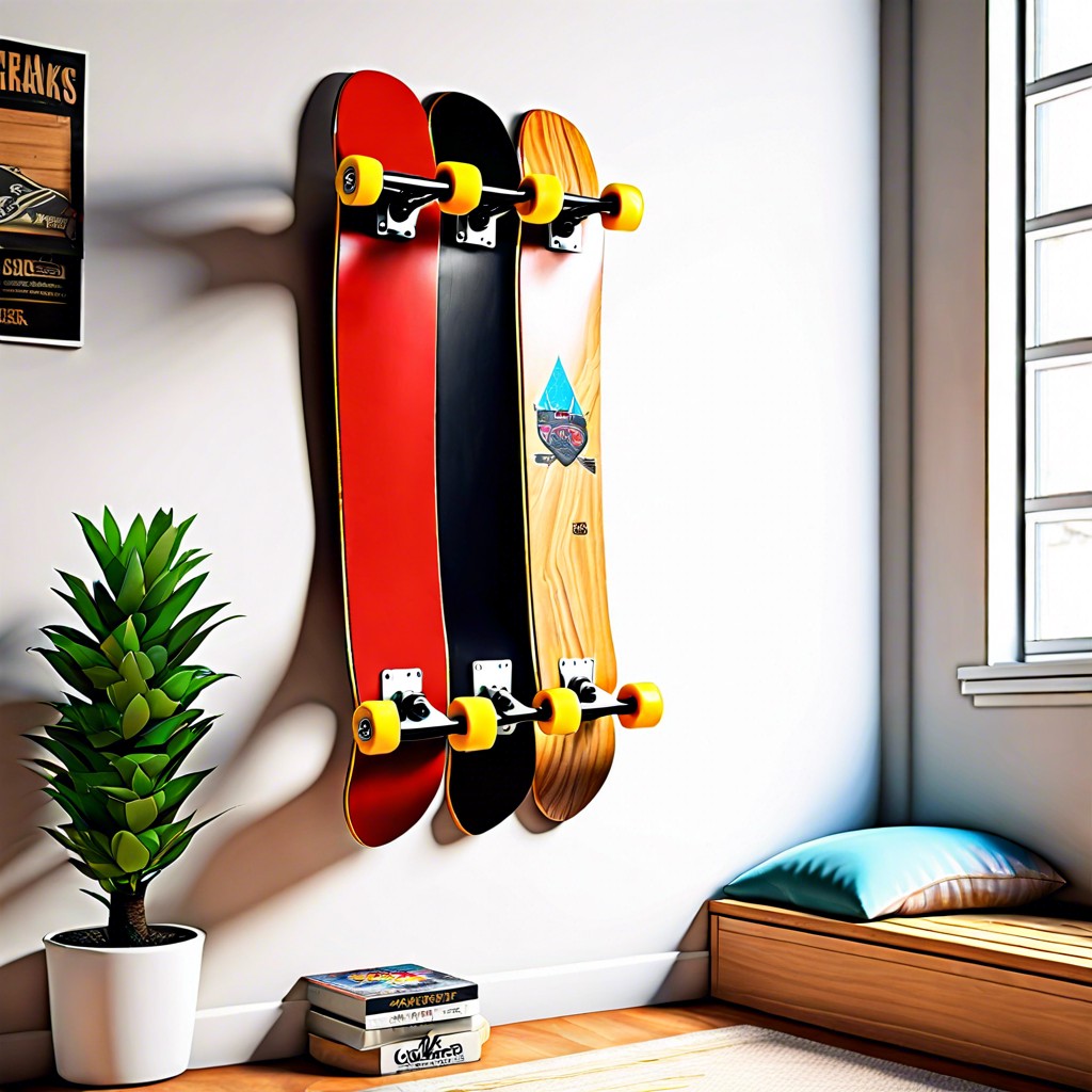 custom skateboard rack
