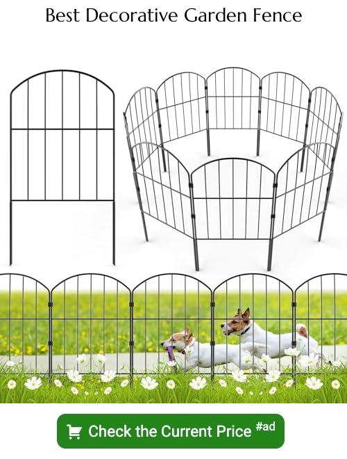 decorative garden fence