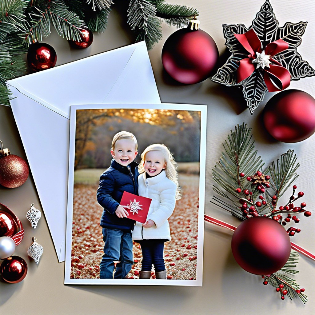 display holiday cards on inner doors