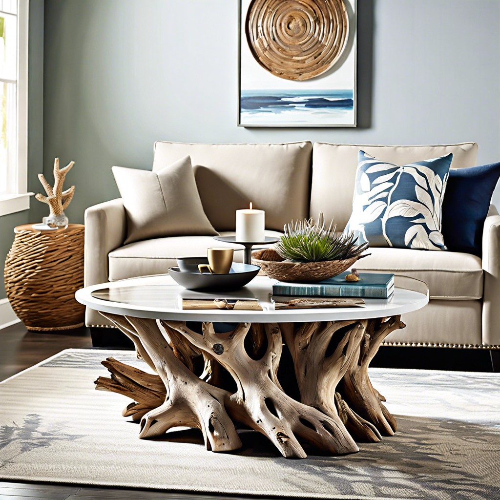 driftwood coffee tables