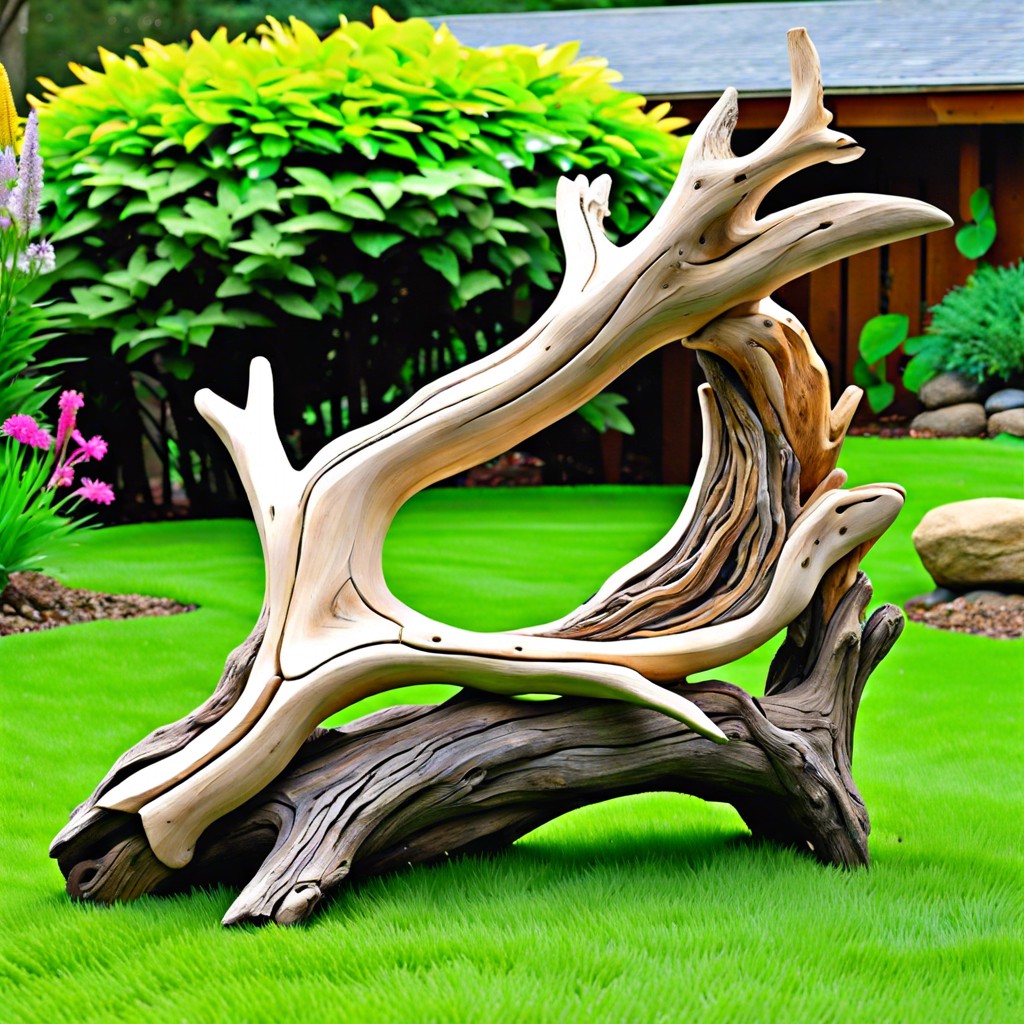 driftwood sculptures