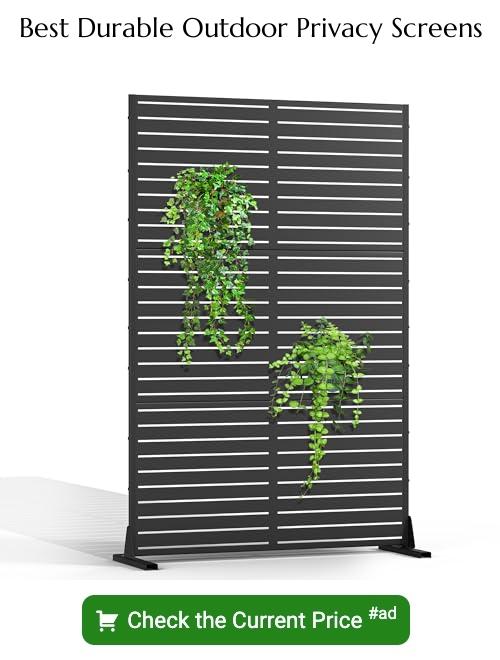 durable outdoor privacy screens