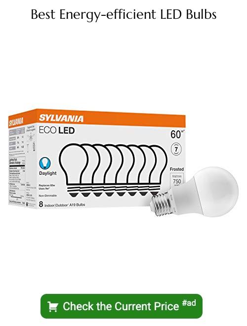 energy-efficient LED bulbs