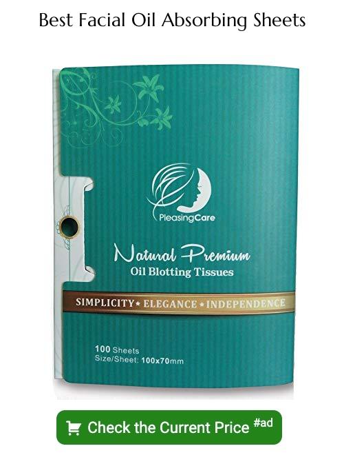 facial oil absorbing sheets