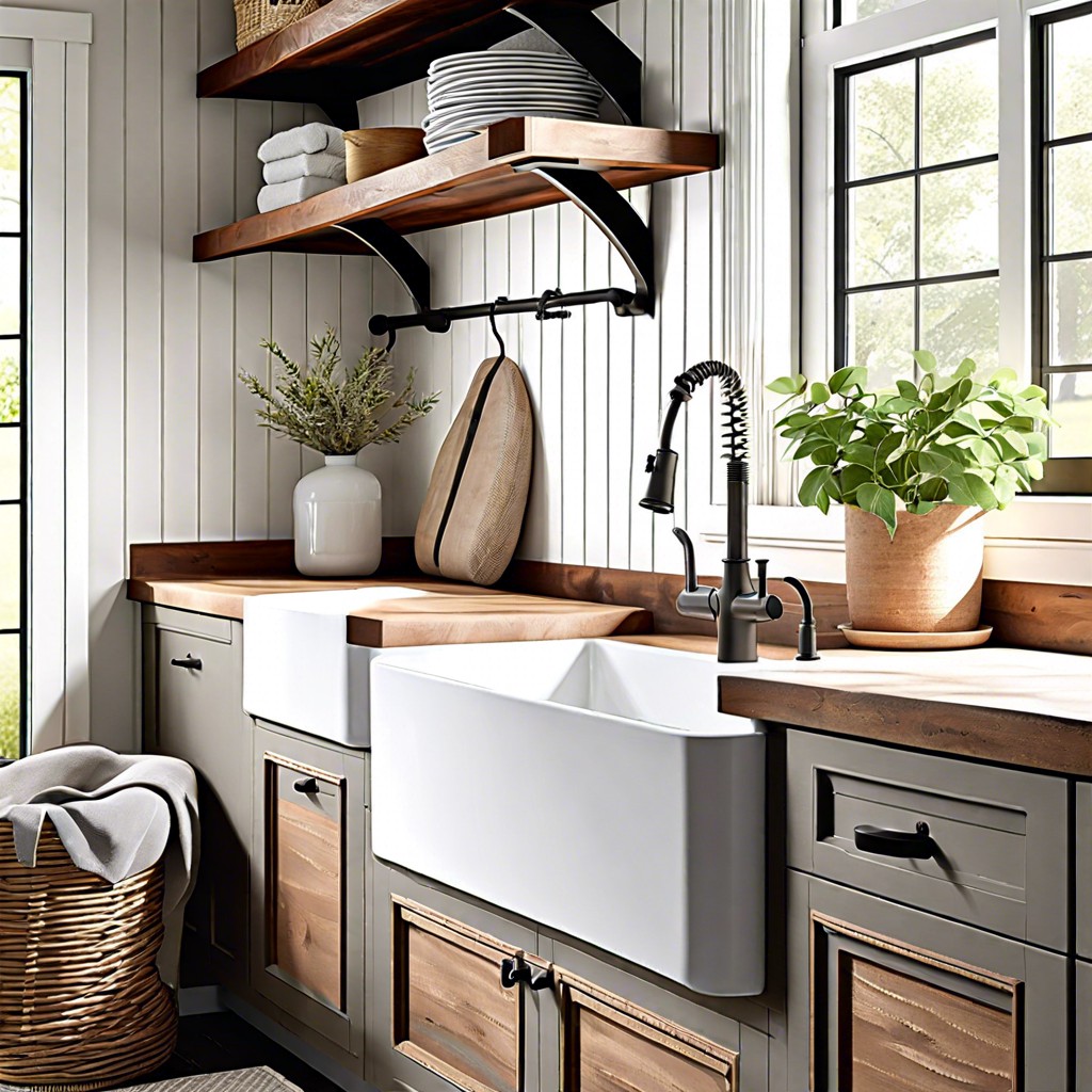 farmhouse sink