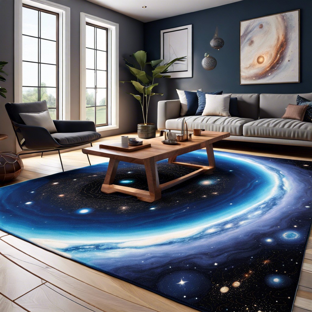 galaxy inspired rugs