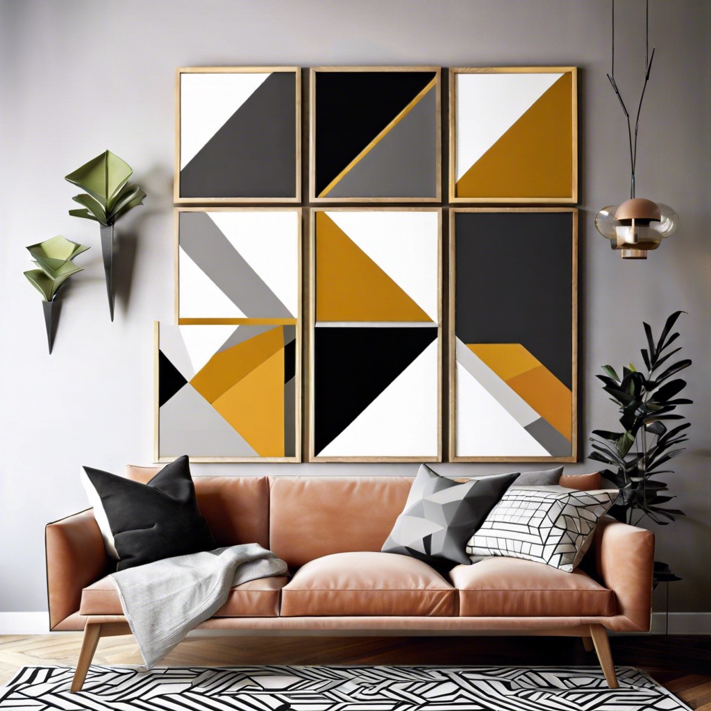 geometric wall art