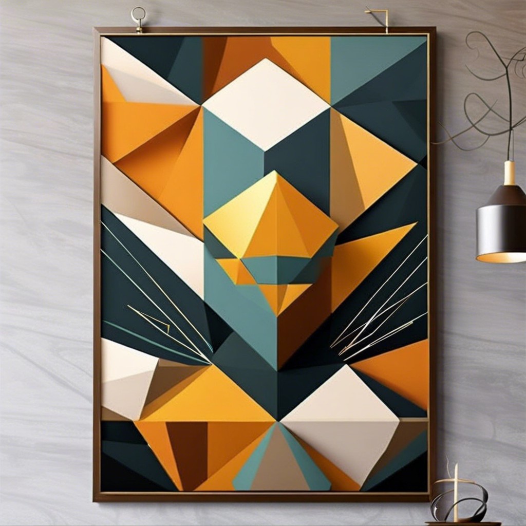 geometric wall art