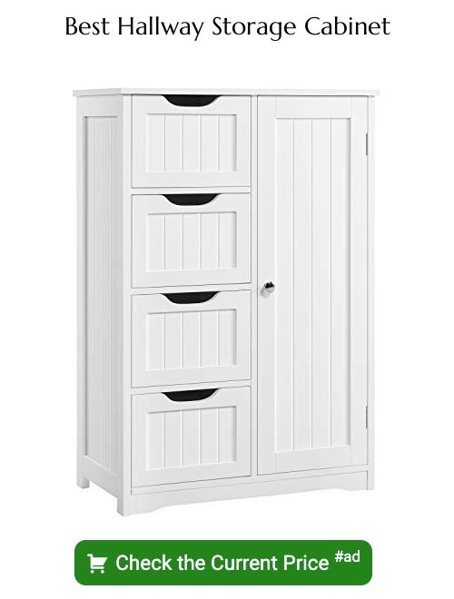 hallway storage cabinet