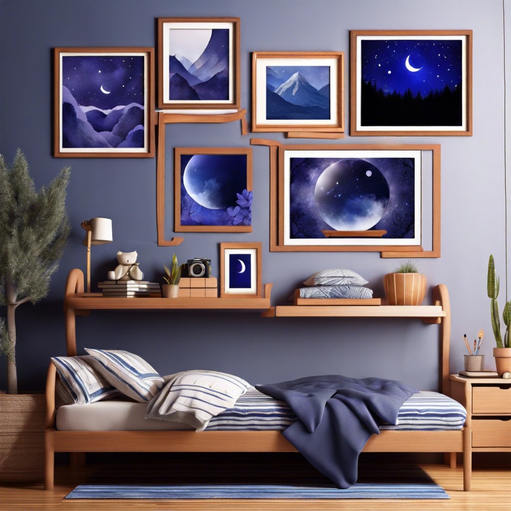 indigo photo frames