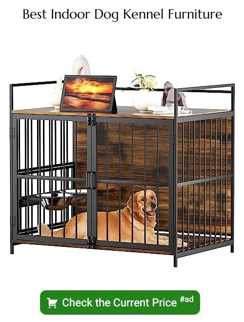 indoor dog kennel furniture