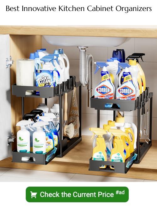 innovative kitchen cabinet organizers