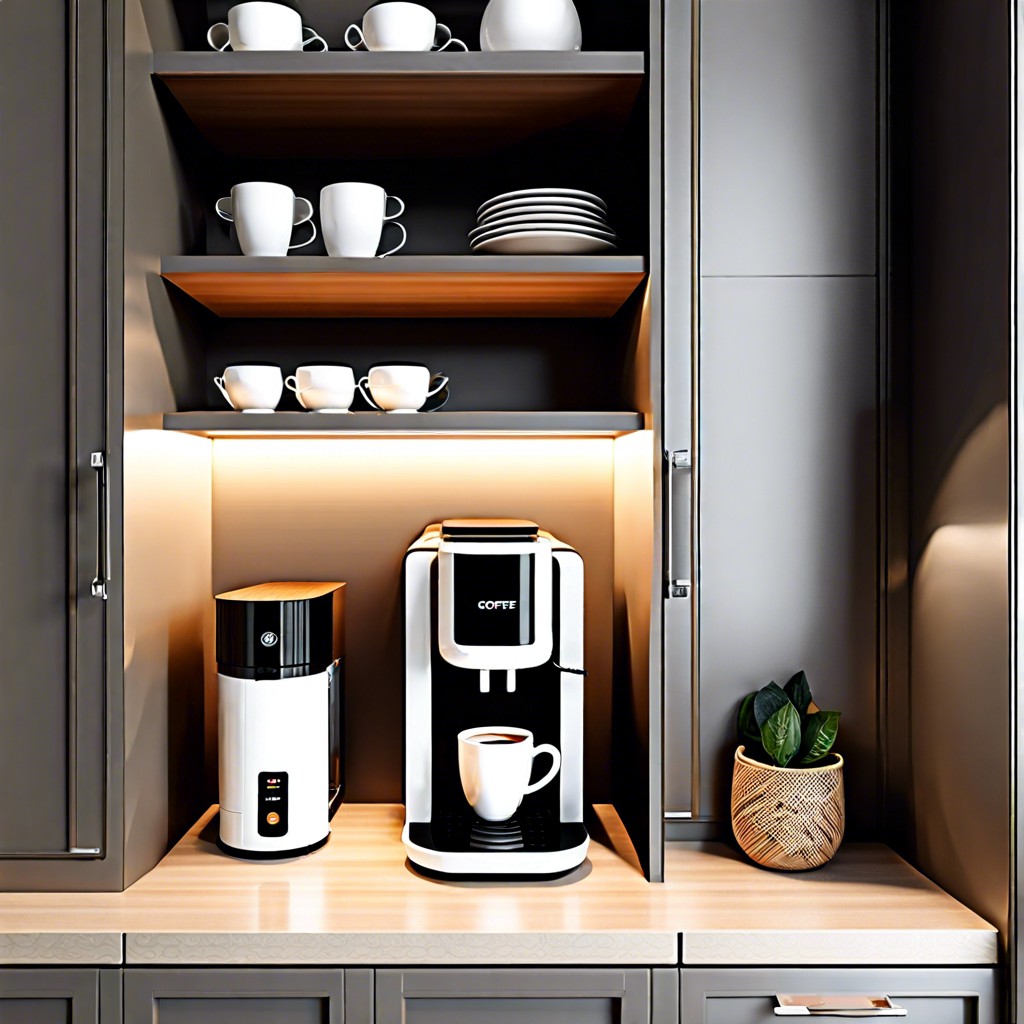 integrated coffee station