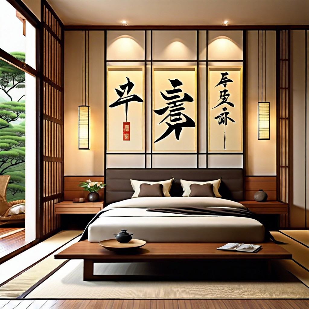 japanese calligraphy decor