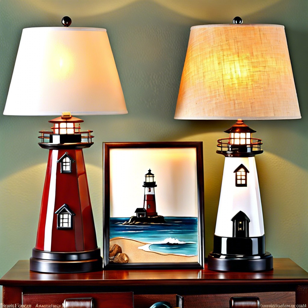 lighthouse table lamps