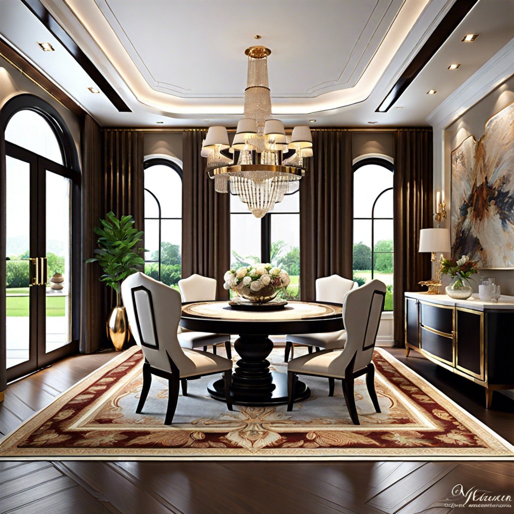 luxurious area rug
