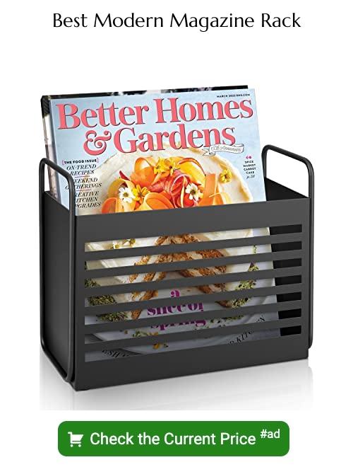 modern magazine rack