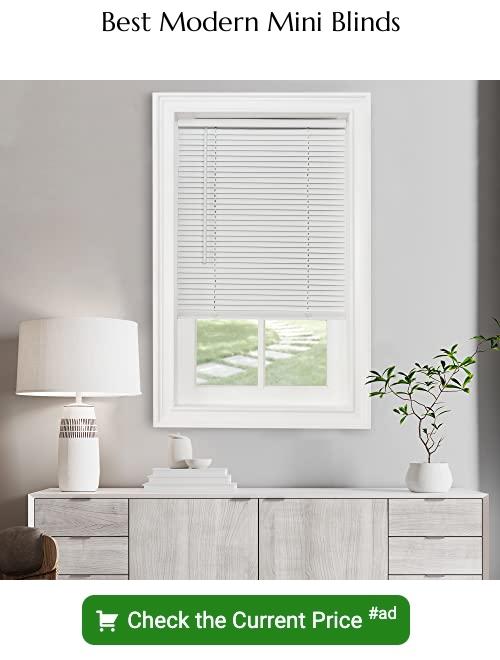 modern mini blinds