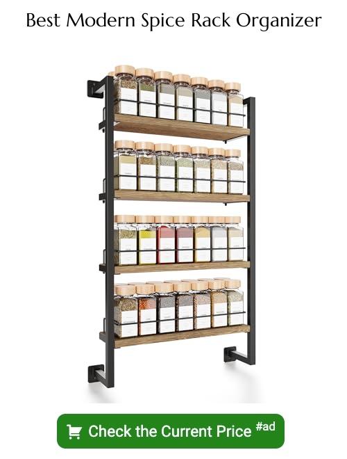 modern spice rack organizer