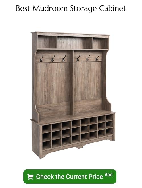 mudroom storage cabinet