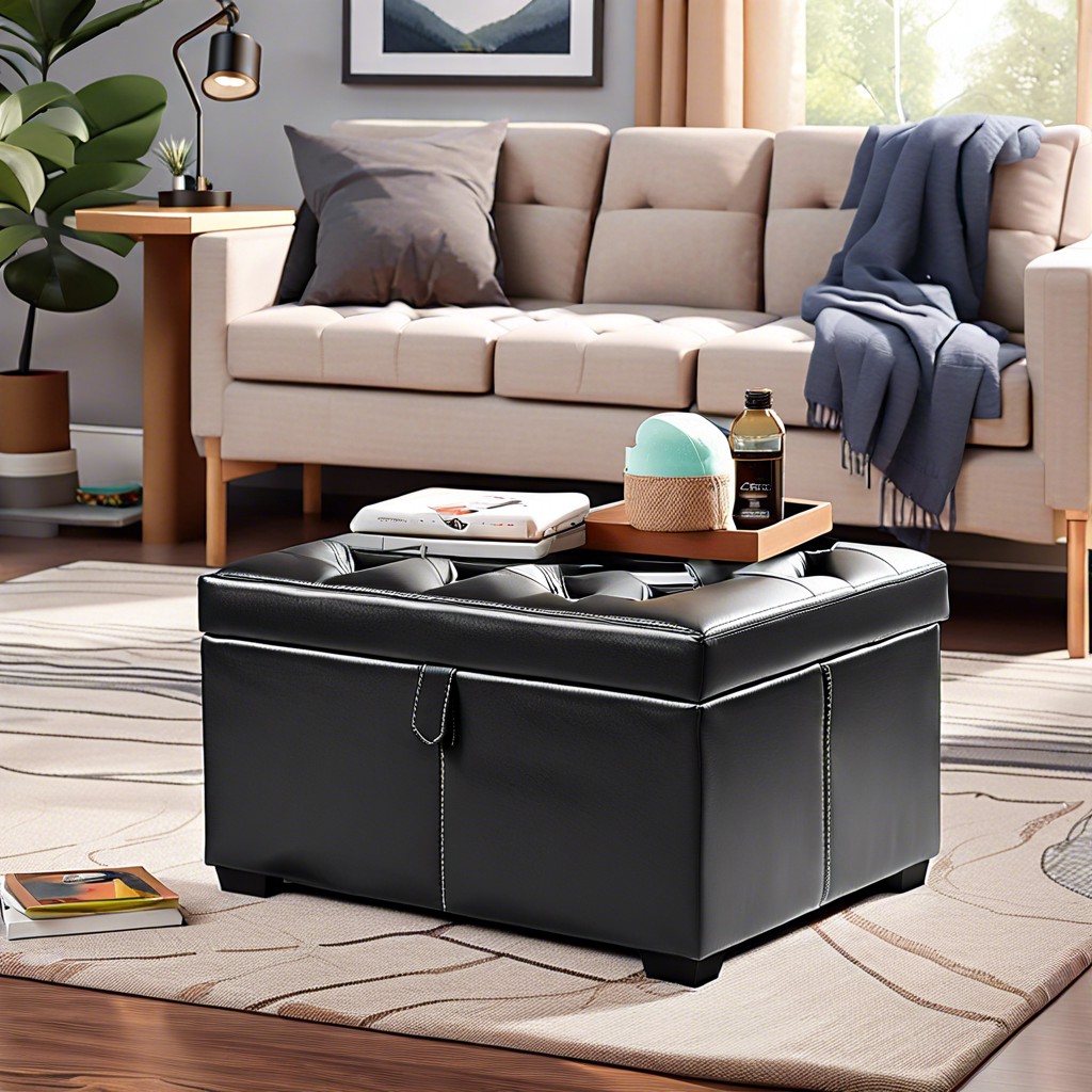 multi functional storage ottoman