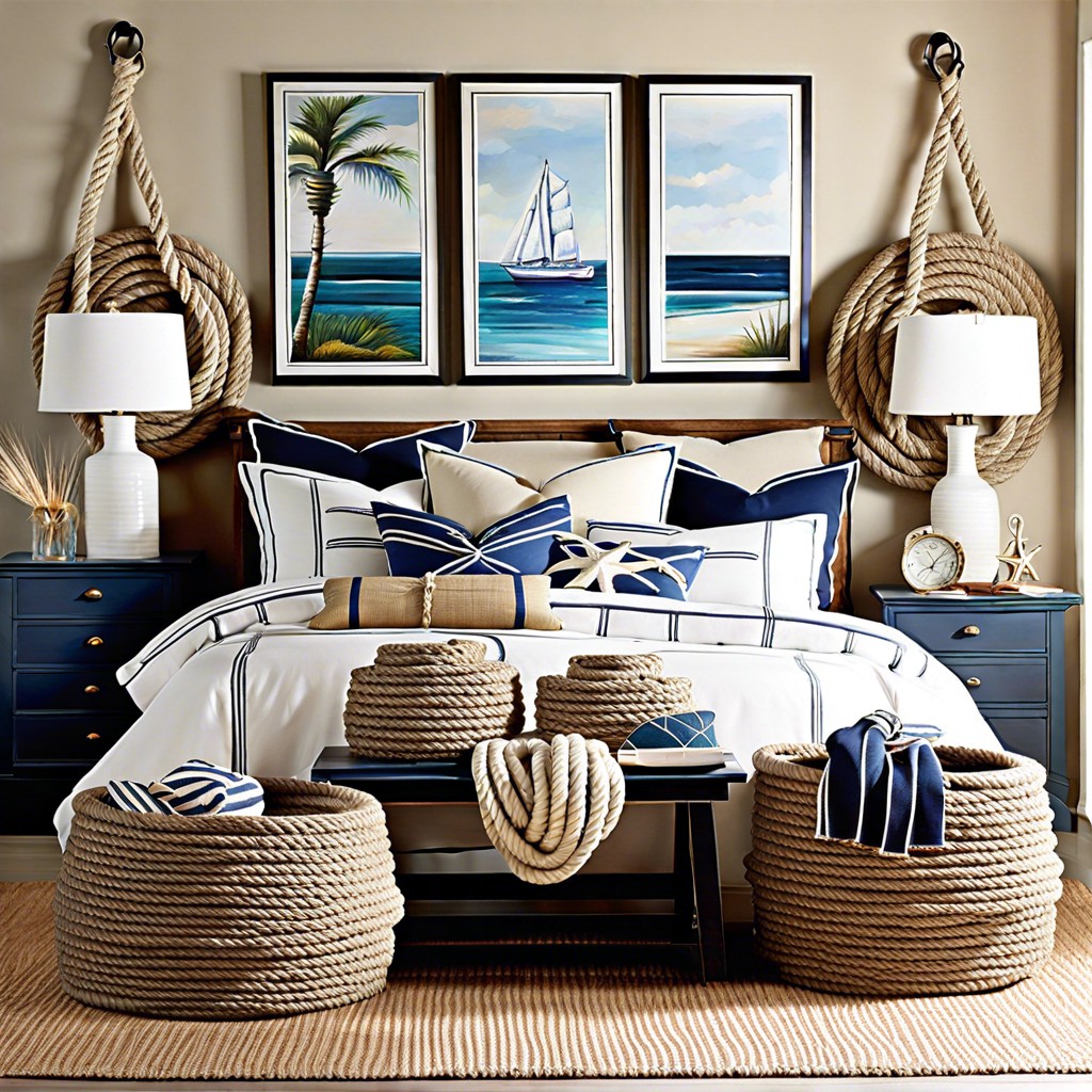 nautical rope accents