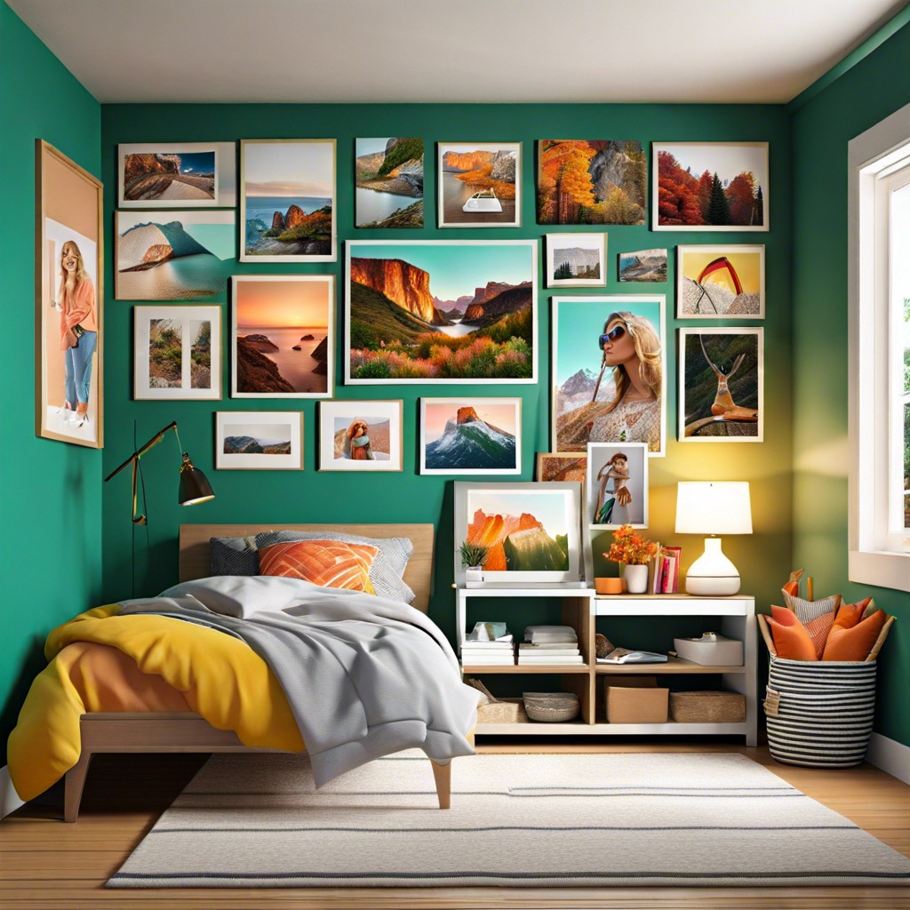 photo collage wall
