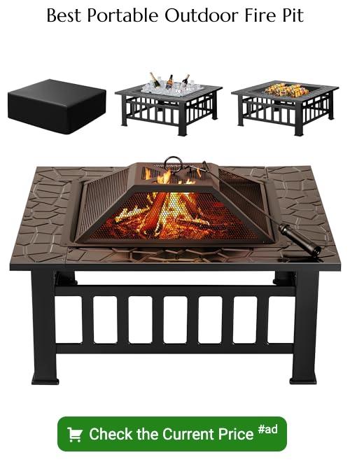 portable outdoor fire pit